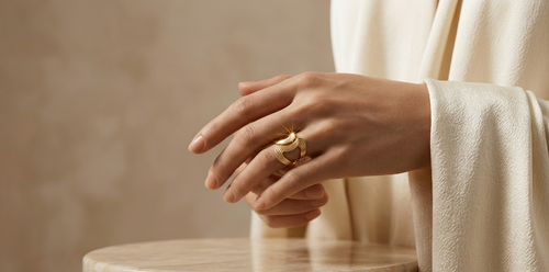 Bague "L'Onde Éternelle"